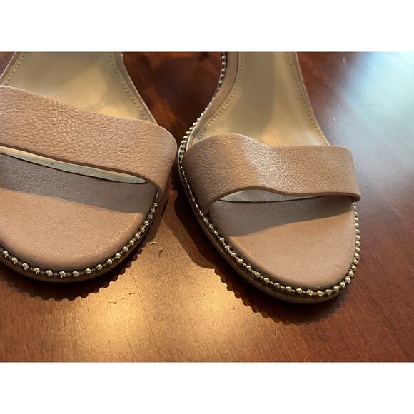 Coach Maude Two Piece Kitten Heel Dress Sandals Size 9.5 - Picture 5 of 12
